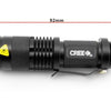 Mini Black Waterproof LED Flashlight